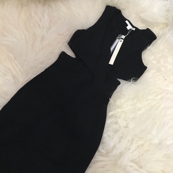 JONATHAN SIMKHAI Cutout Knee-Length Dress - Picture 2 of 7